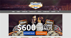 Desktop Screenshot of jackpot-capital-casino.com